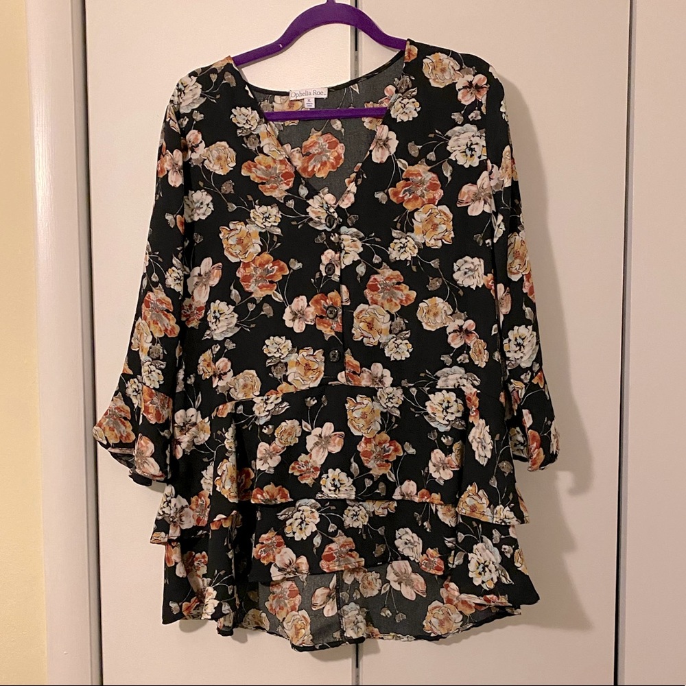 Flowy floral top